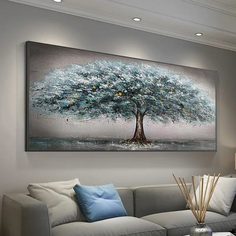 Flower And Tree Painting #FT 008