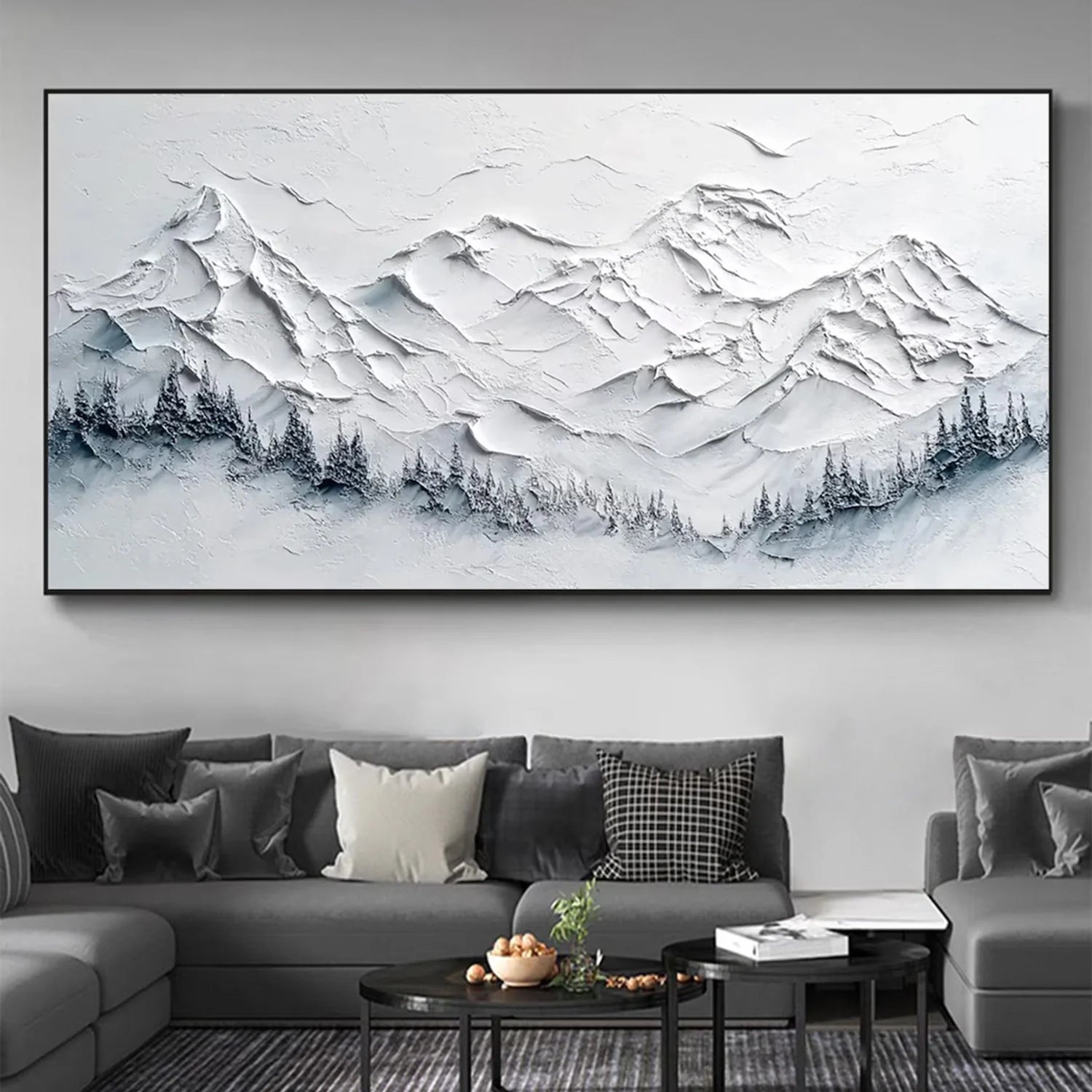 Plaster Art Minimalist Textured Painting #MM303