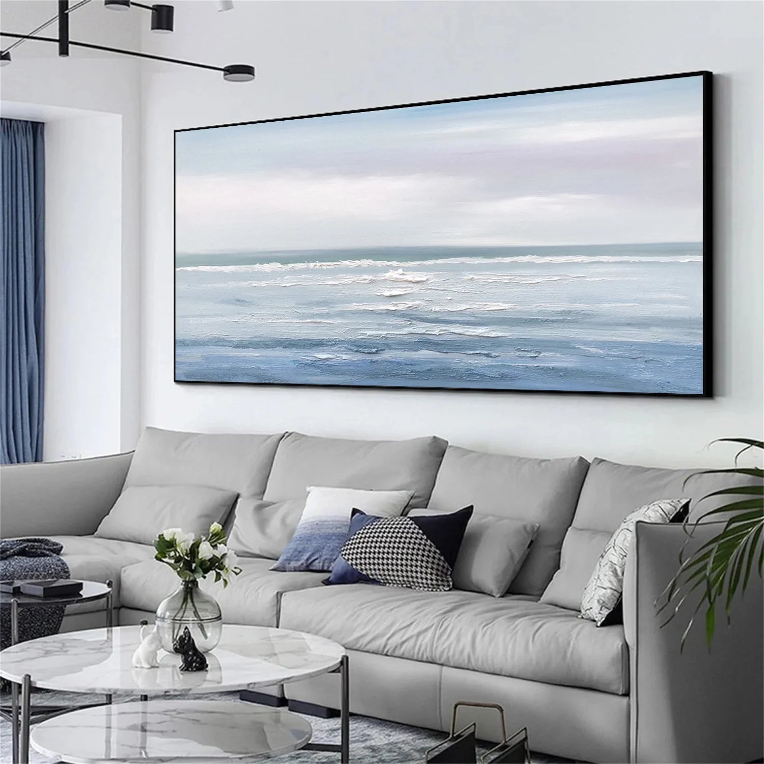 Sea & Sky Abstract Wall Art #MS130