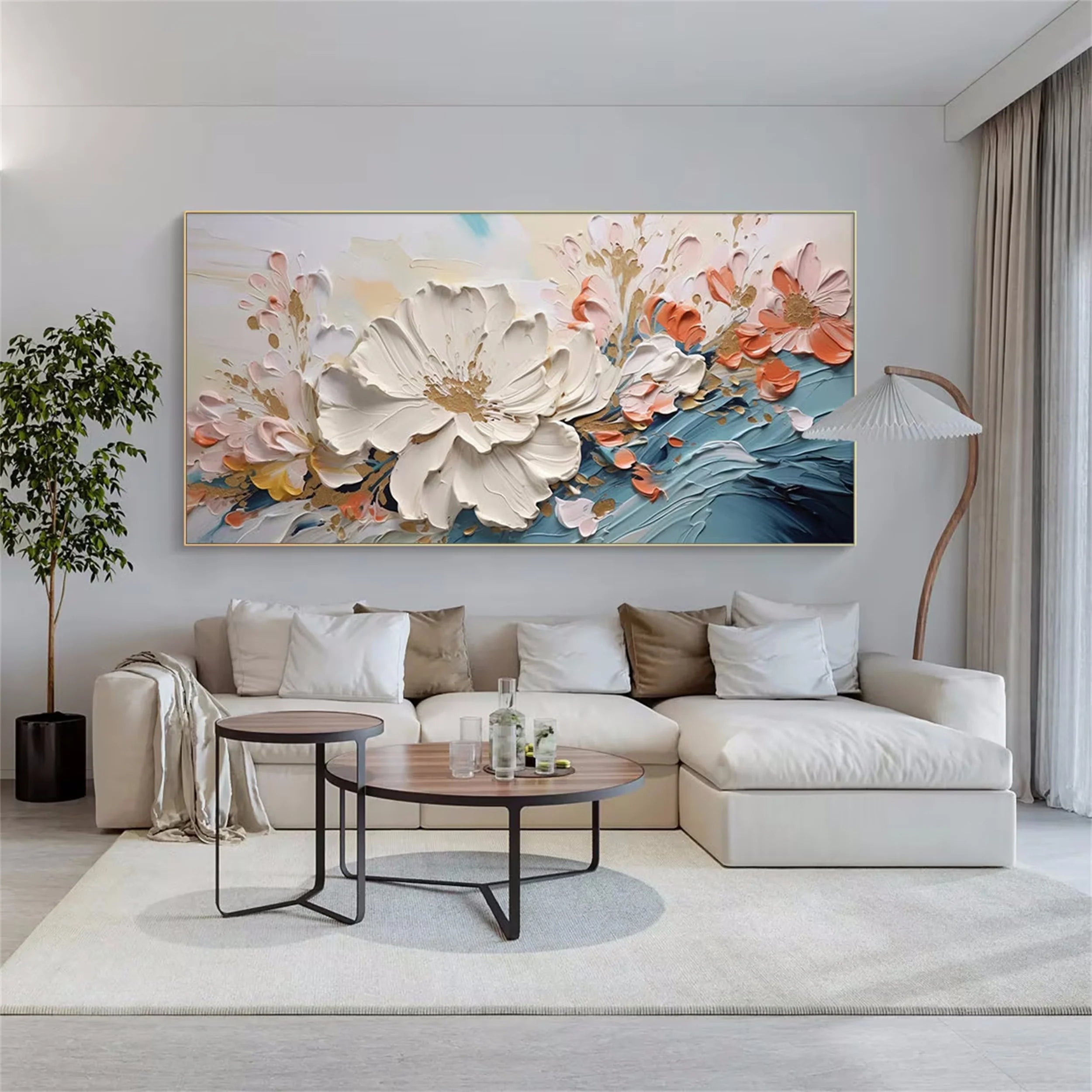 Flower And Tree Painting #FT 034