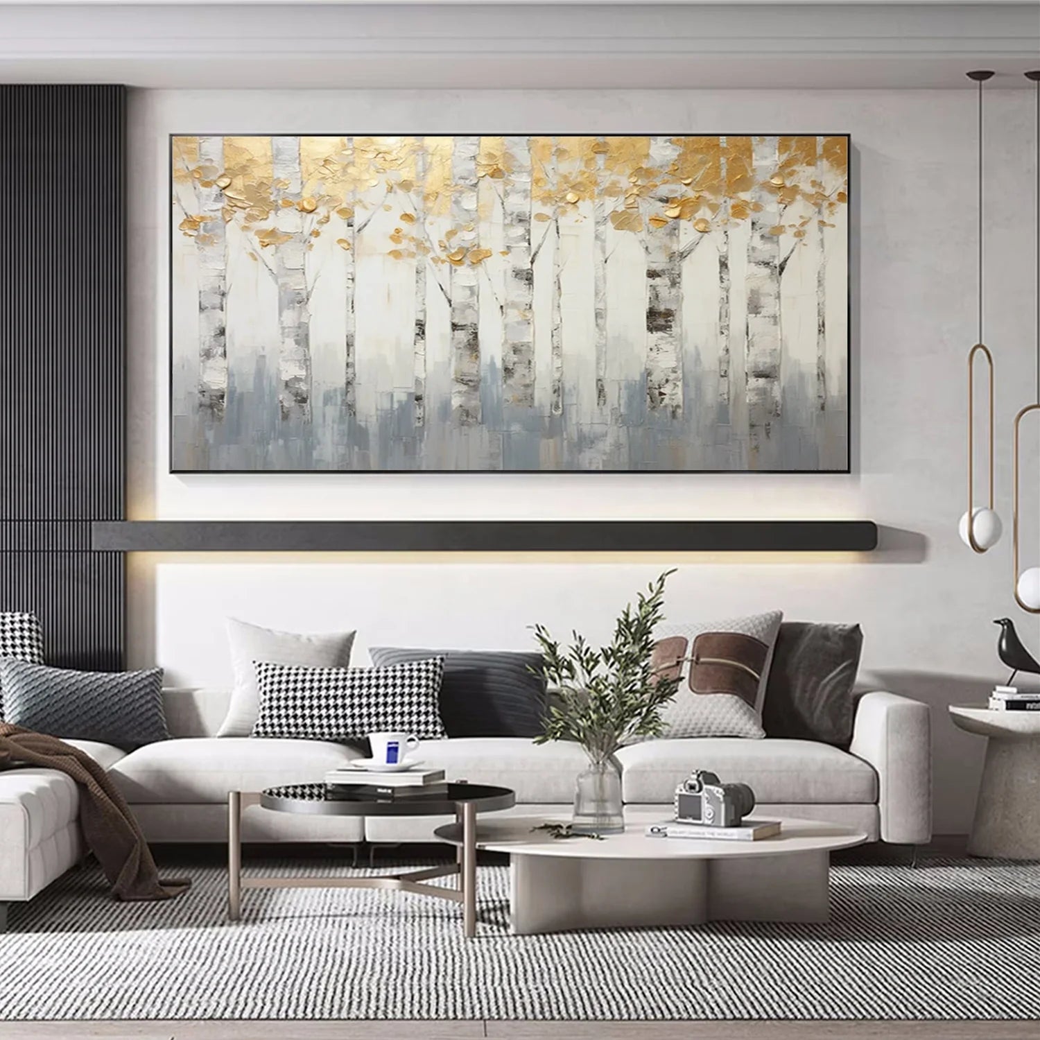 Flower & Tree Abstract Wall Art #ML137