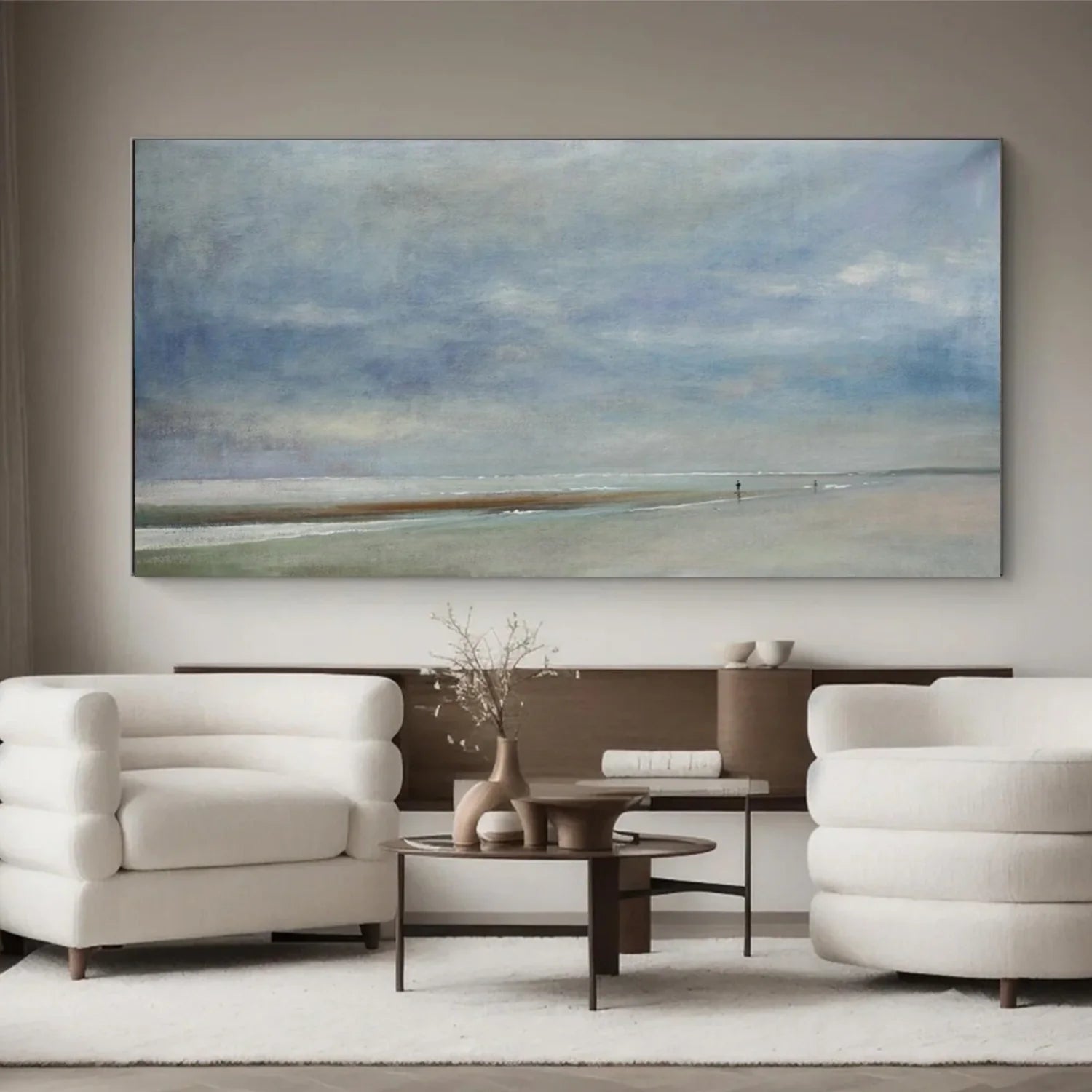 Sea & Sky Abstract Wall Art #MS163
