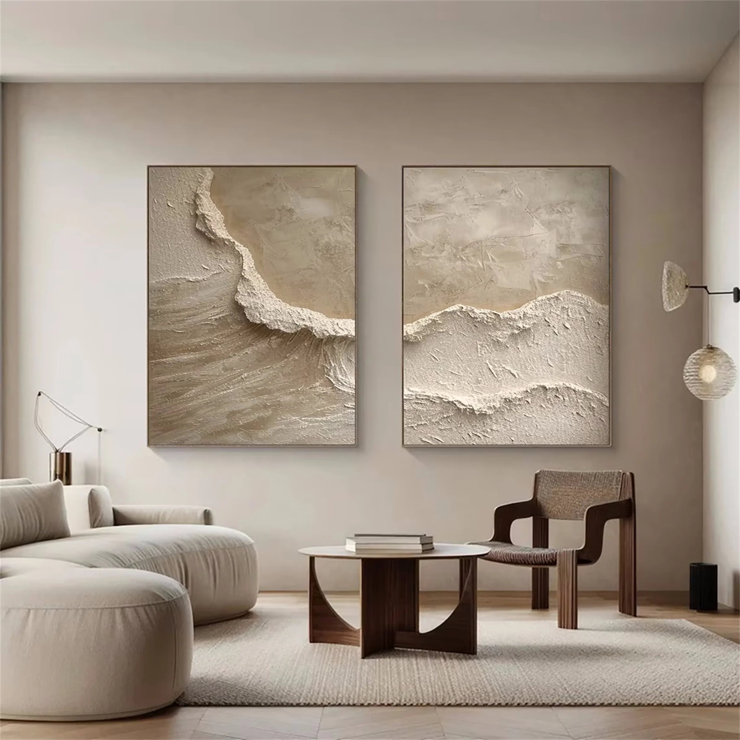 Ocean And Sky Painting Set of 2#OS 107