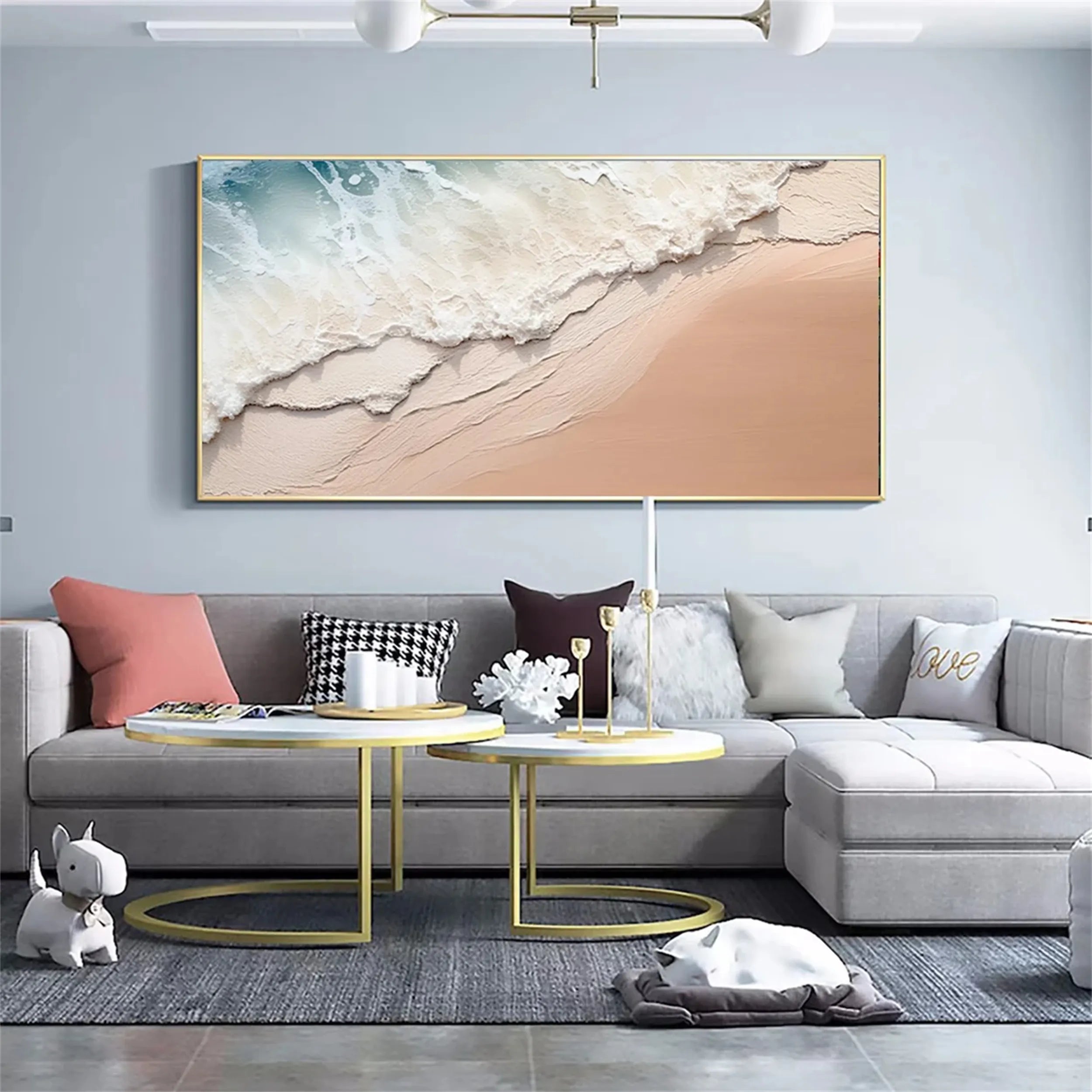 Ocean And Sky Painting #OS 117