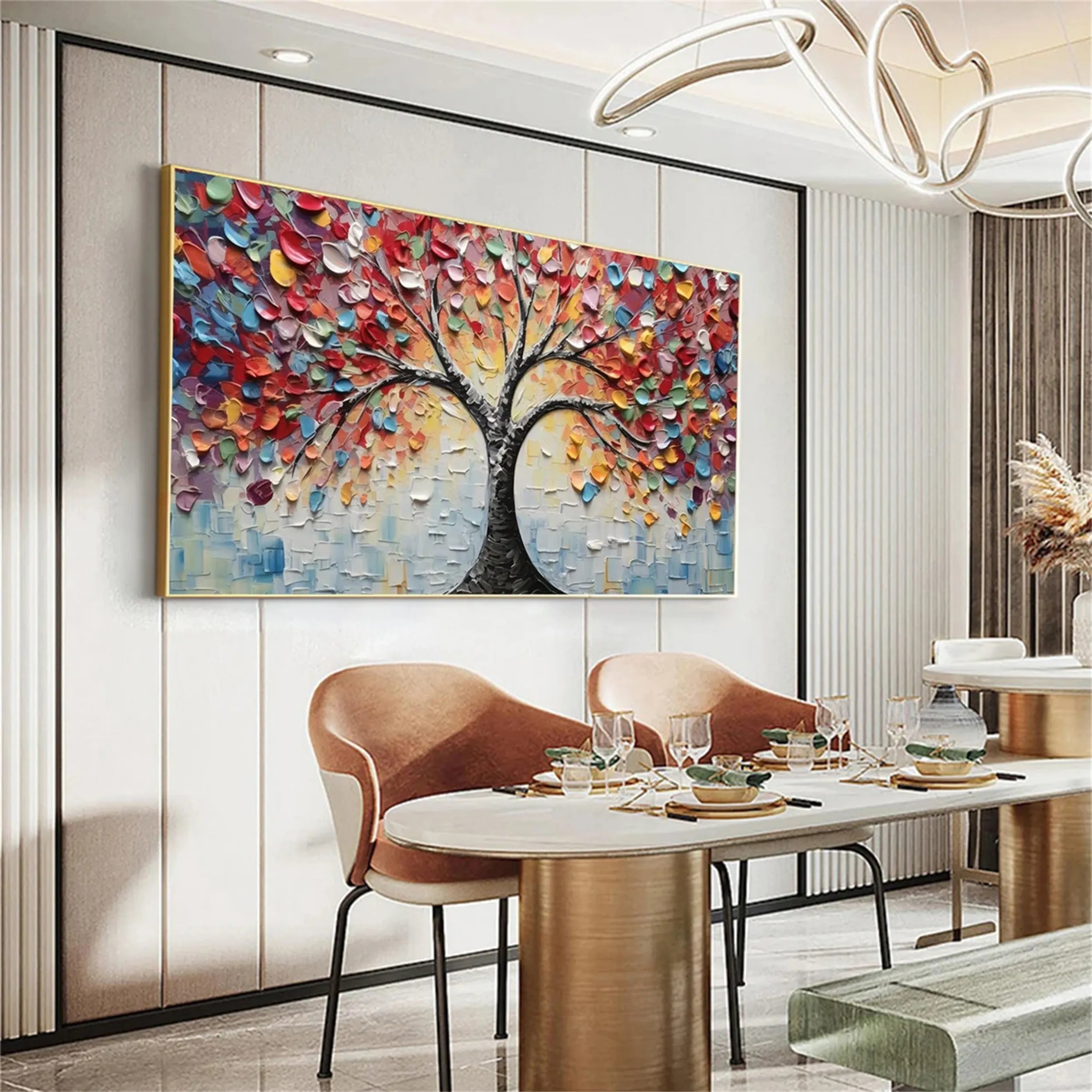 Flower And Tree Painting #FT 055