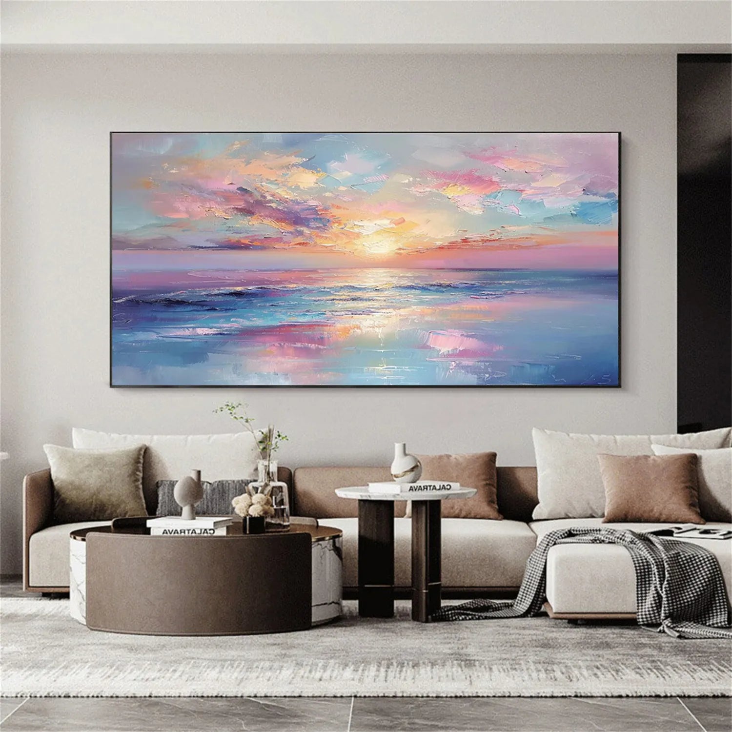 Ocean And Sky Painting #OS 155
