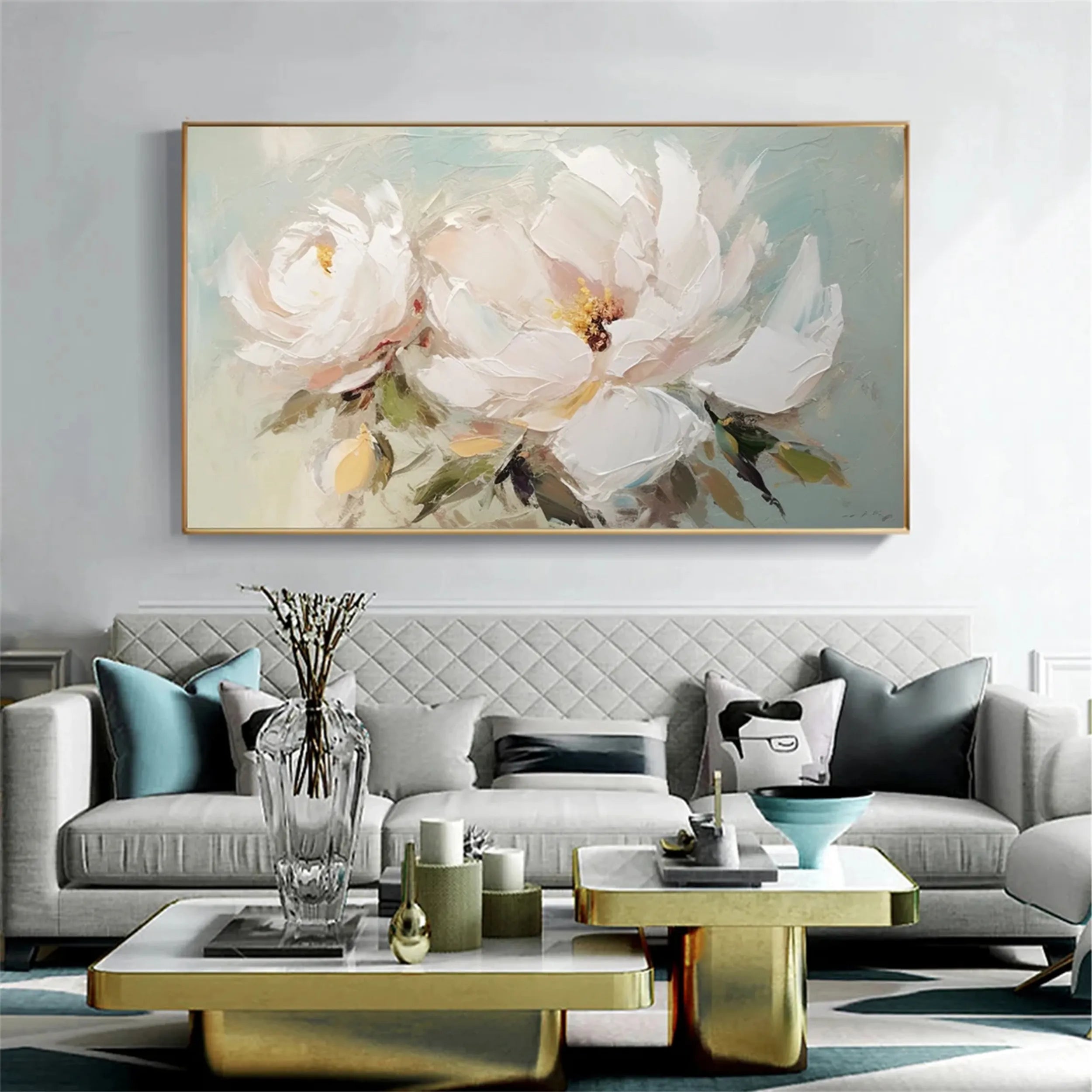 Flower And Tree Painting #FT 054