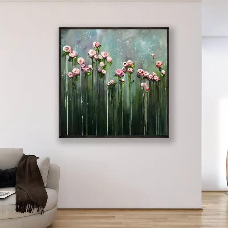 Flower And Tree Painting #FT 012