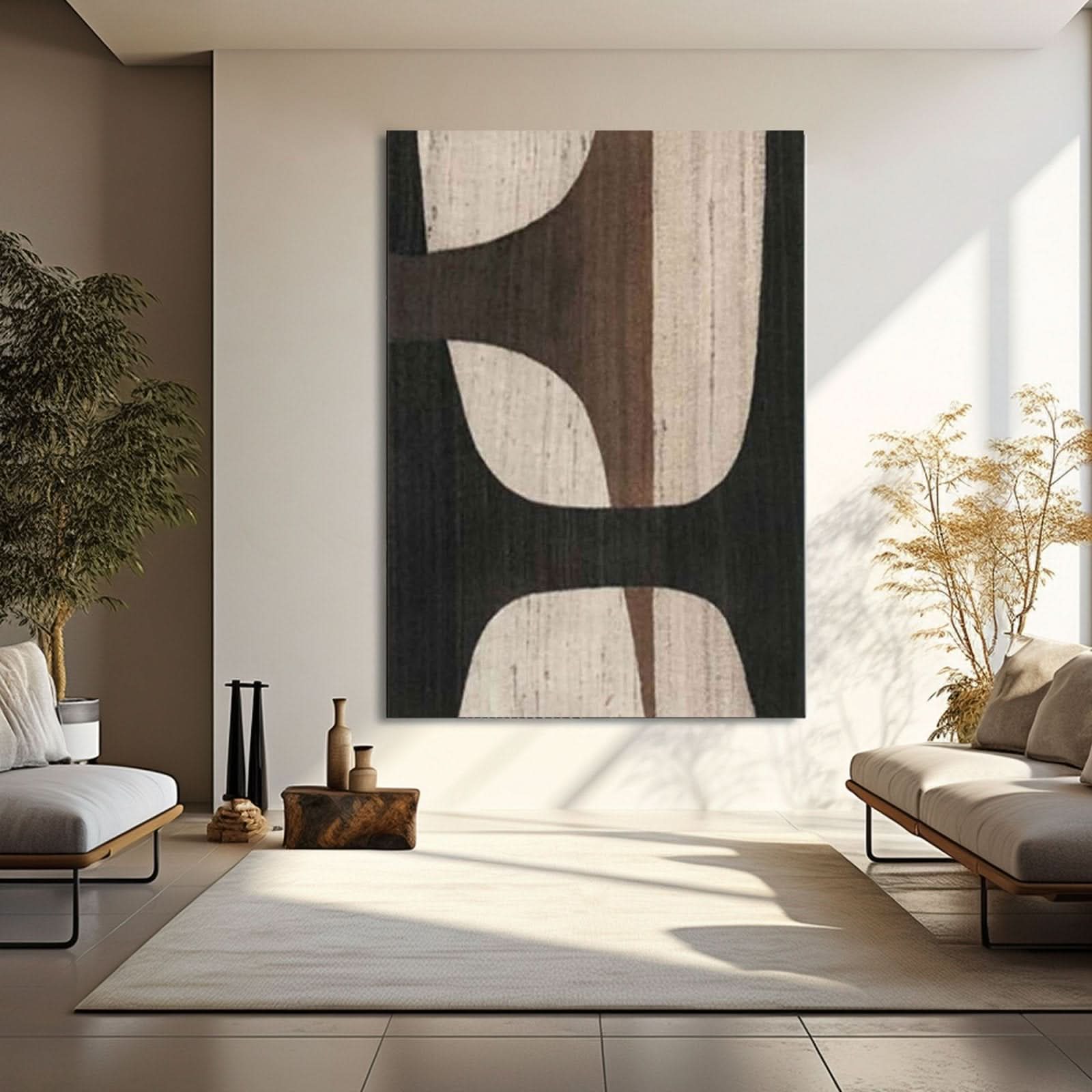 Abstract Painting "Midnight Serenade" - nukeart