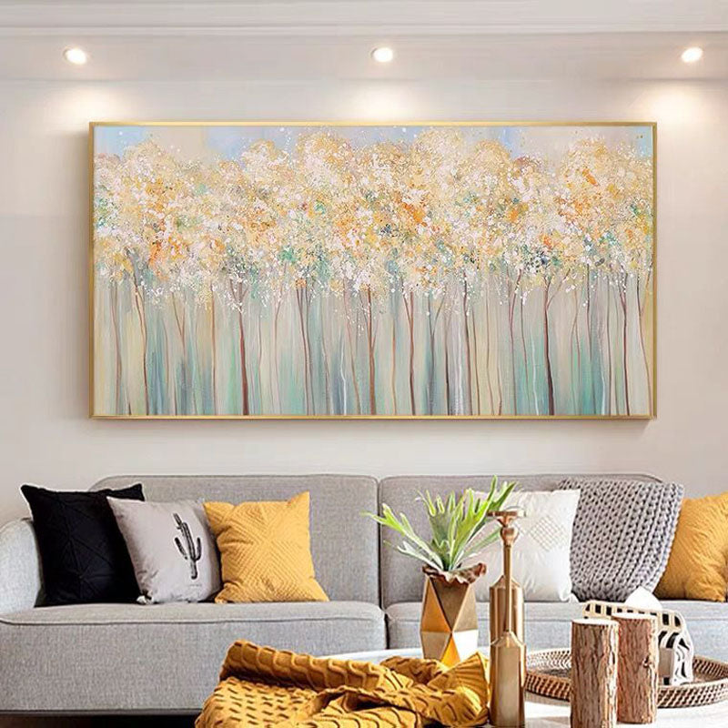 ethereal landscape painting for elegant interiors