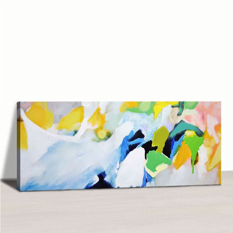 Peinture à l'huile originale extra large, peinture à la main, art abstrait, toile, décoration de bureau, peinture acrylique moderne | Peinture à l'huile sur toile abstraite