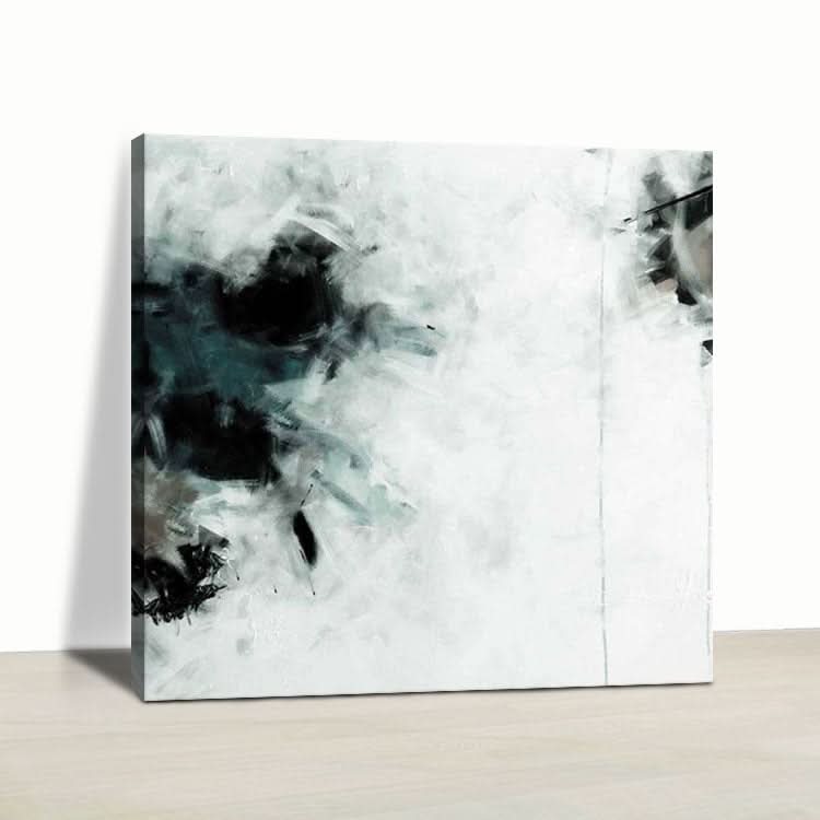 Black and White Painting Oversized Painting Original Oil Painting Contemporary Painting Wall Decor Art | Cock