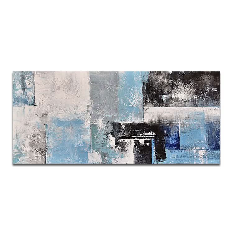 Grande peinture moderne, peinture à l'huile sur toile, grande peinture sur toile, peinture à l'huile originale, art mural décoratif | Peinture carrée