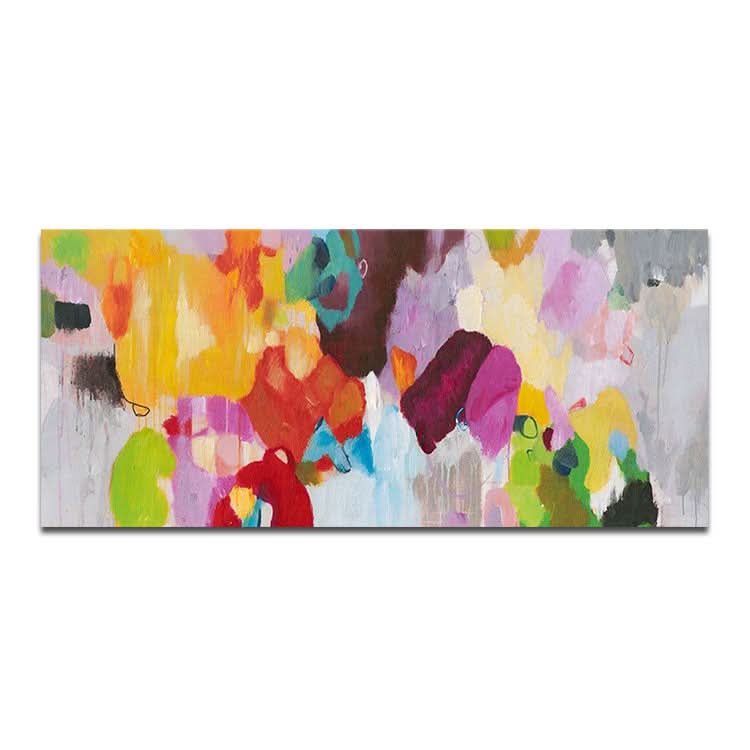 Art fait à la main, Peinture à l'huile sur toile à la main, Peinture d'art abstrait sur toile, Décoration murale pour la maison