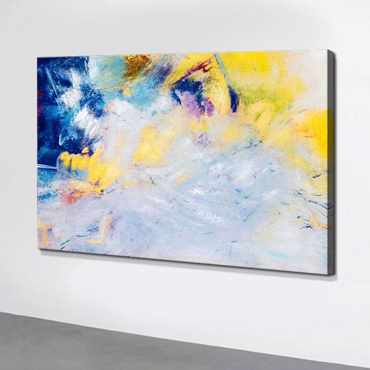 Peinture originale d'art, art mural pour salon, art abstrait sur toile original, grand art abstrait