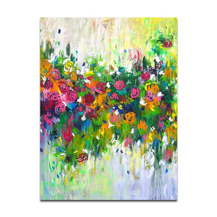 The Most Beautiful Moment Of Life - Handmade Floral Wall Painting Abstract Wall Art