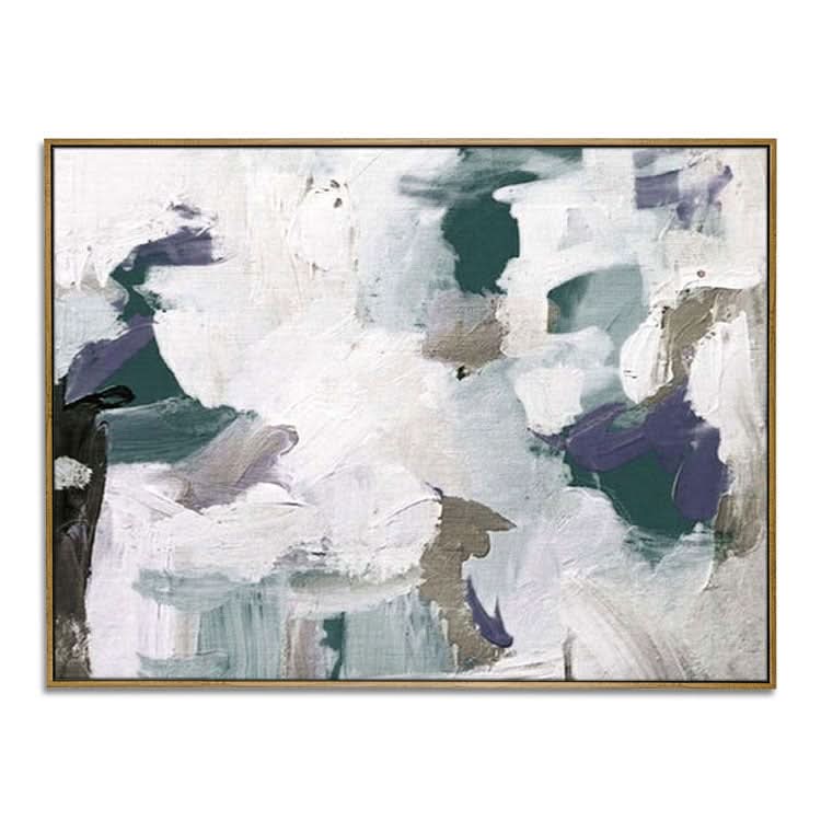 Peinture abstraite murale - Peinture abstraite sur toile originale - Paysage abstrait