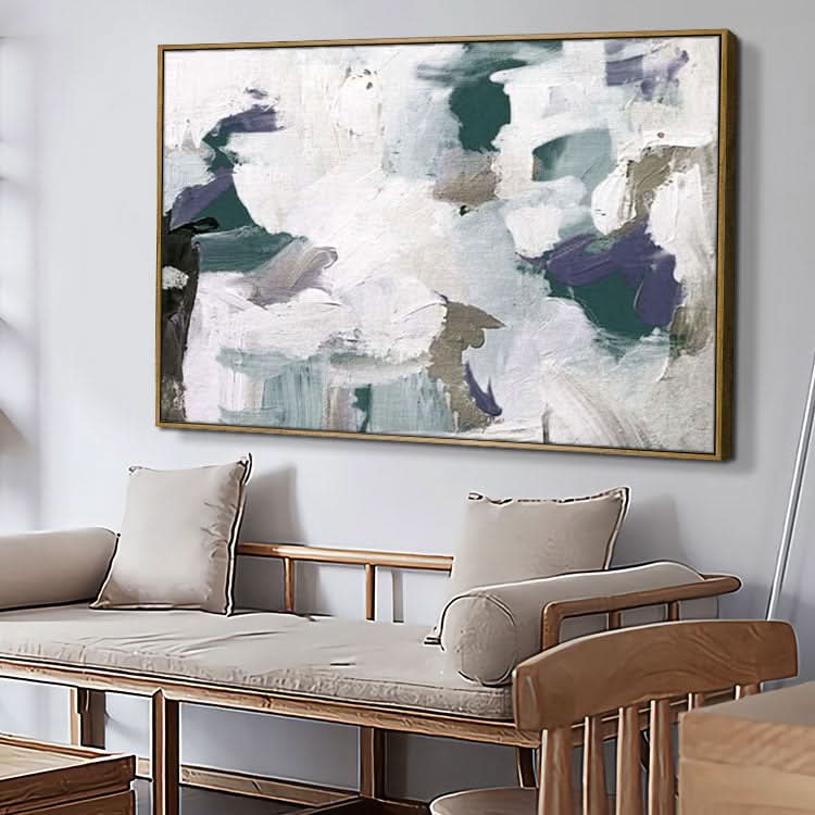 Peinture abstraite murale - Peinture abstraite sur toile originale - Paysage abstrait