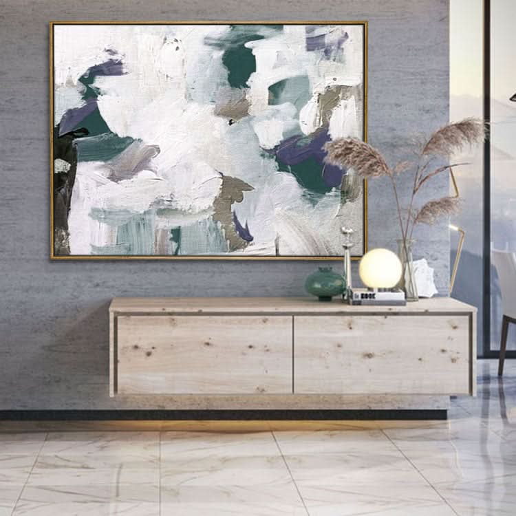 Peinture abstraite murale - Peinture abstraite sur toile originale - Paysage abstrait