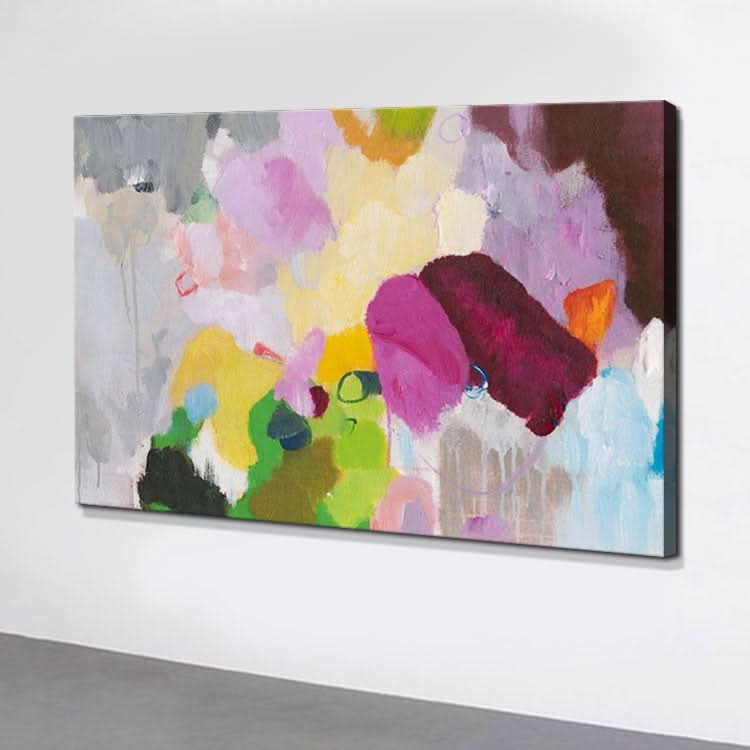 Peinture abstraite moderne, Peinture décorative abstraite, Peinture à l'huile abstraite faite à la main