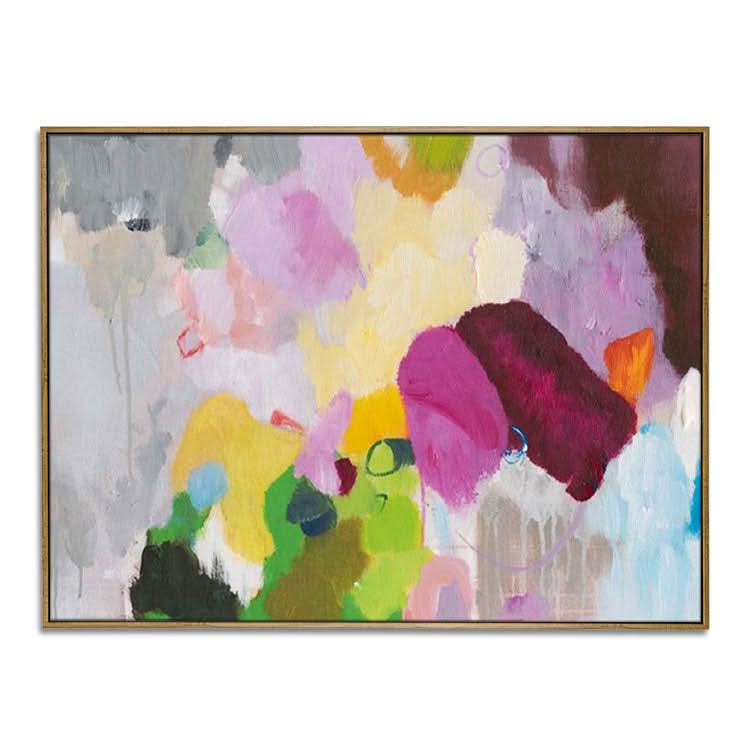 Peinture abstraite moderne, Peinture décorative abstraite, Peinture à l'huile abstraite faite à la main