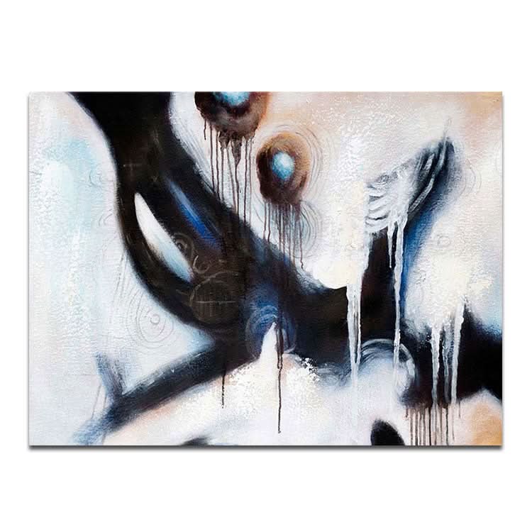Art mural sur toile moderne, abstrait, texturé, peinture texturée moderne