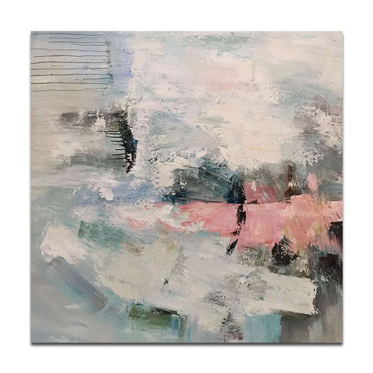 Peinture à l'huile faite à la main Peinture à l'huile originale Grande peinture à l'huile Toile Peinture à l'huile de salon Moderne | Le chemin vers le paradis