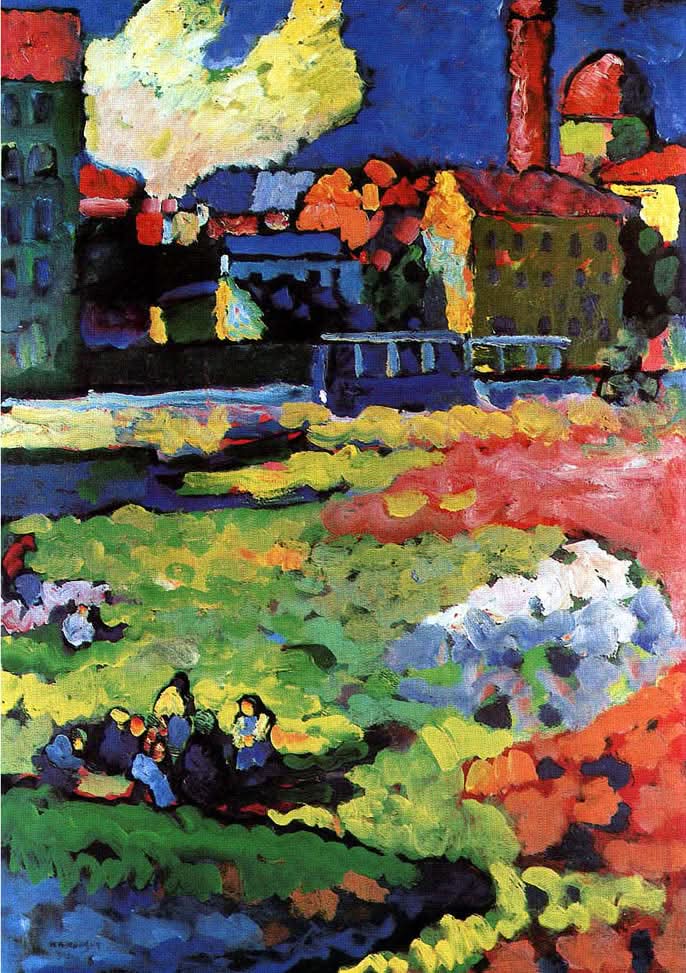 Munich Schwabing With The Church Of St Ursula