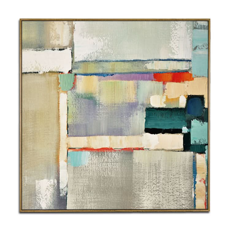 Hand Painted Art Original Painting On Canvas Extra Large Office Decor Fashion Art | Vertical view