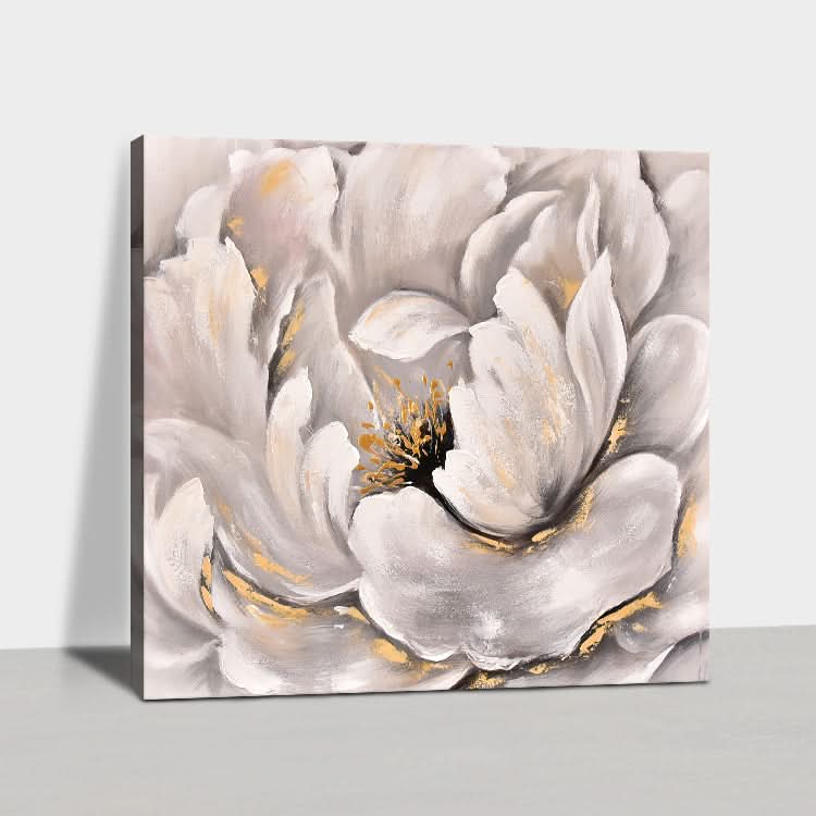 Oil Painting Original Large Oil Painting Canvas Handmade Oil Painting Home Decor Wall Art | Showy flower