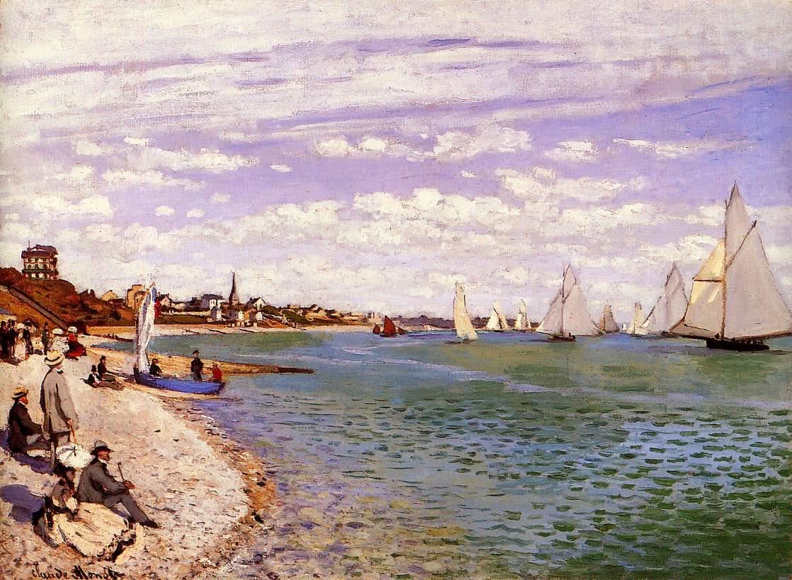 Regatta at Sainte Adresse