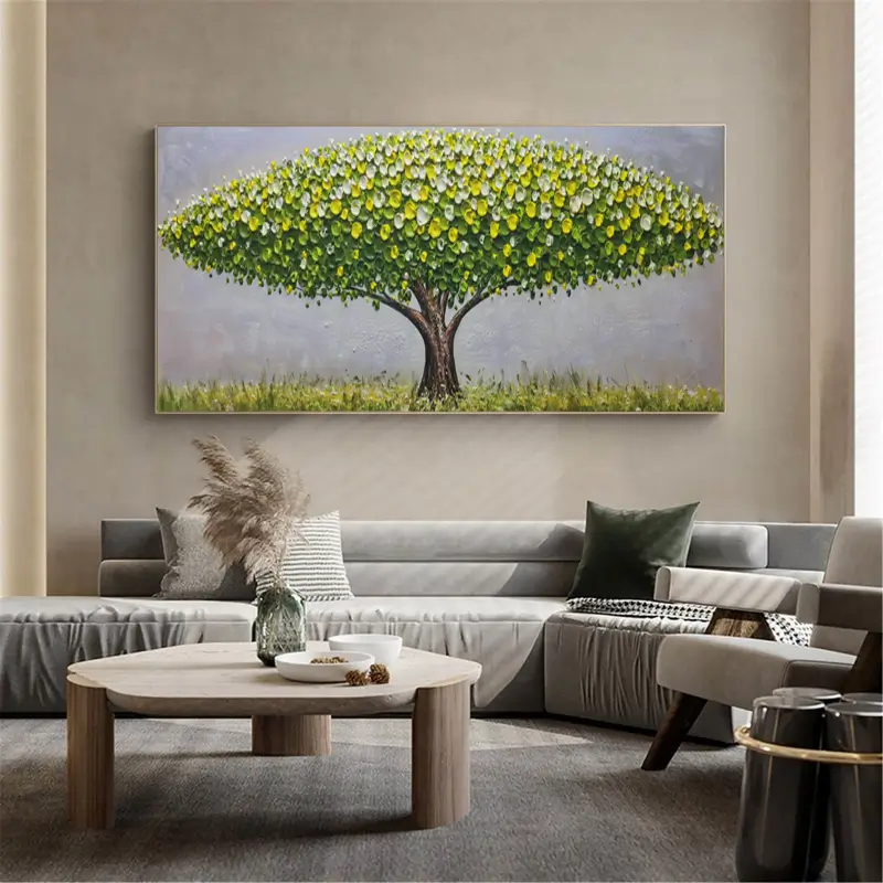 Flower And Tree Painting #FT 006