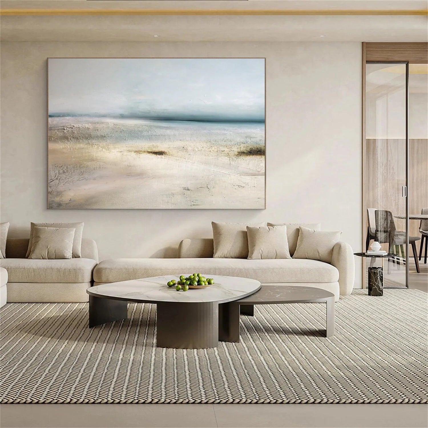 Sea & Sky Abstract Wall Art #MS165