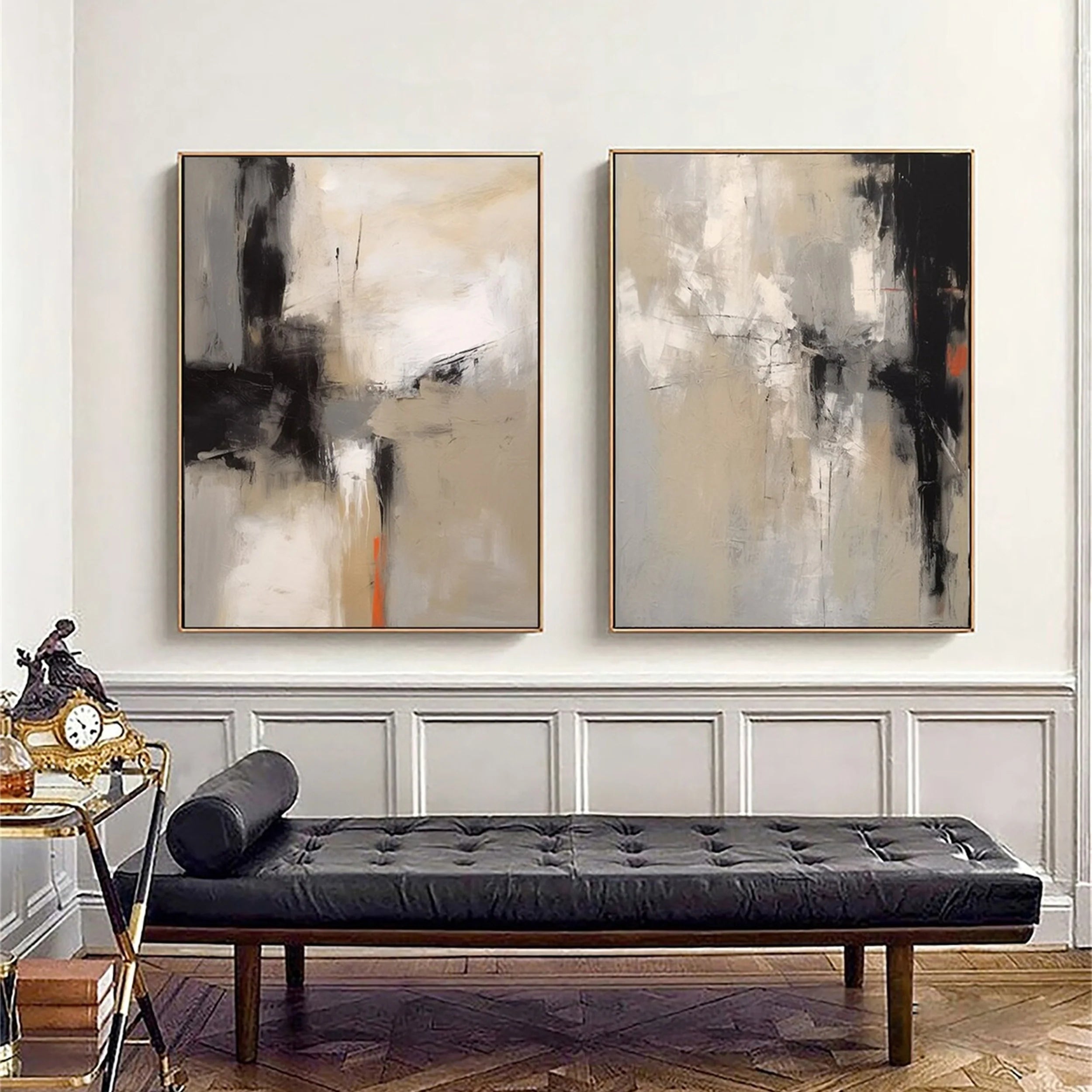 Abstract Painting Set of 2 #AB 094