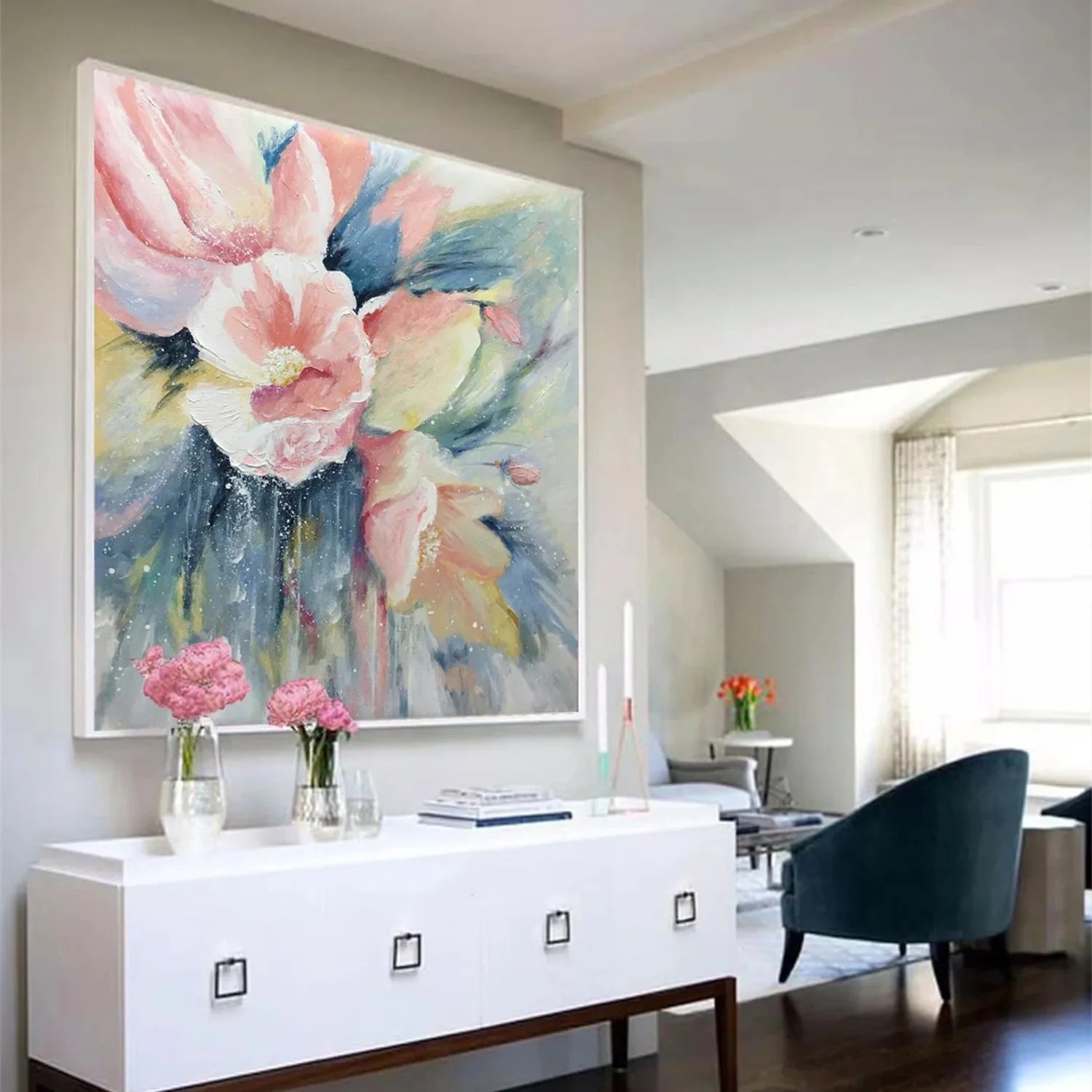 Flower And Tree Painting #FT 136