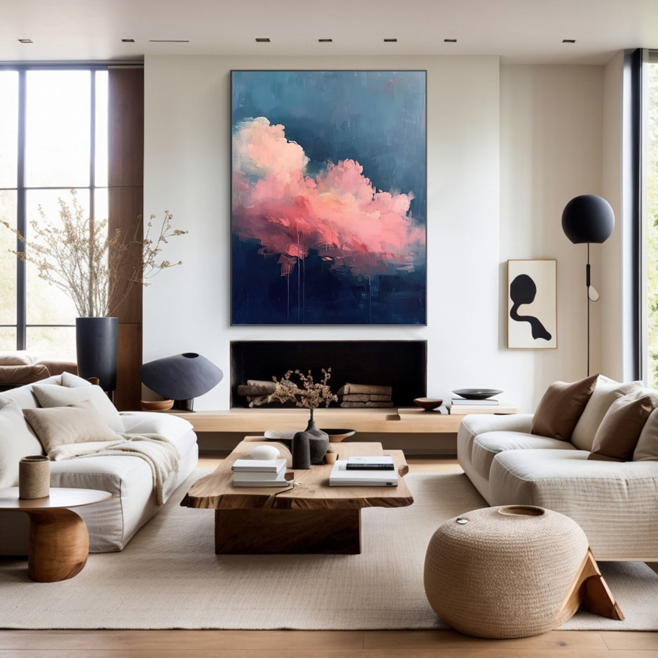 Ethereal Cloud Painting Pastel Skies for Contemporary Homes #SP 007