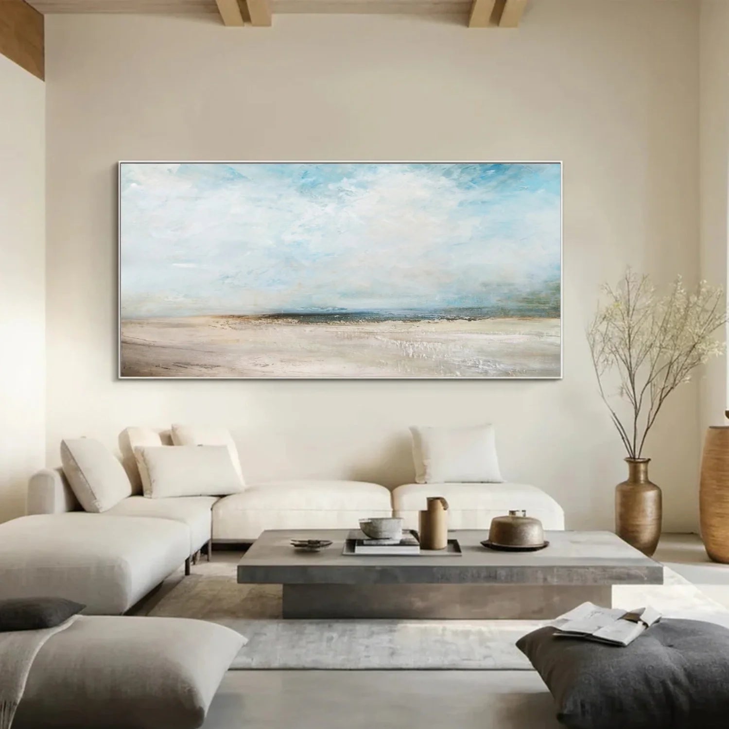 Sea & Sky Abstract Wall Art #MS164