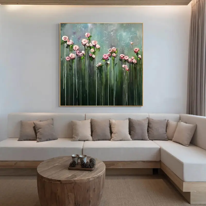 Flower And Tree Painting #FT 012