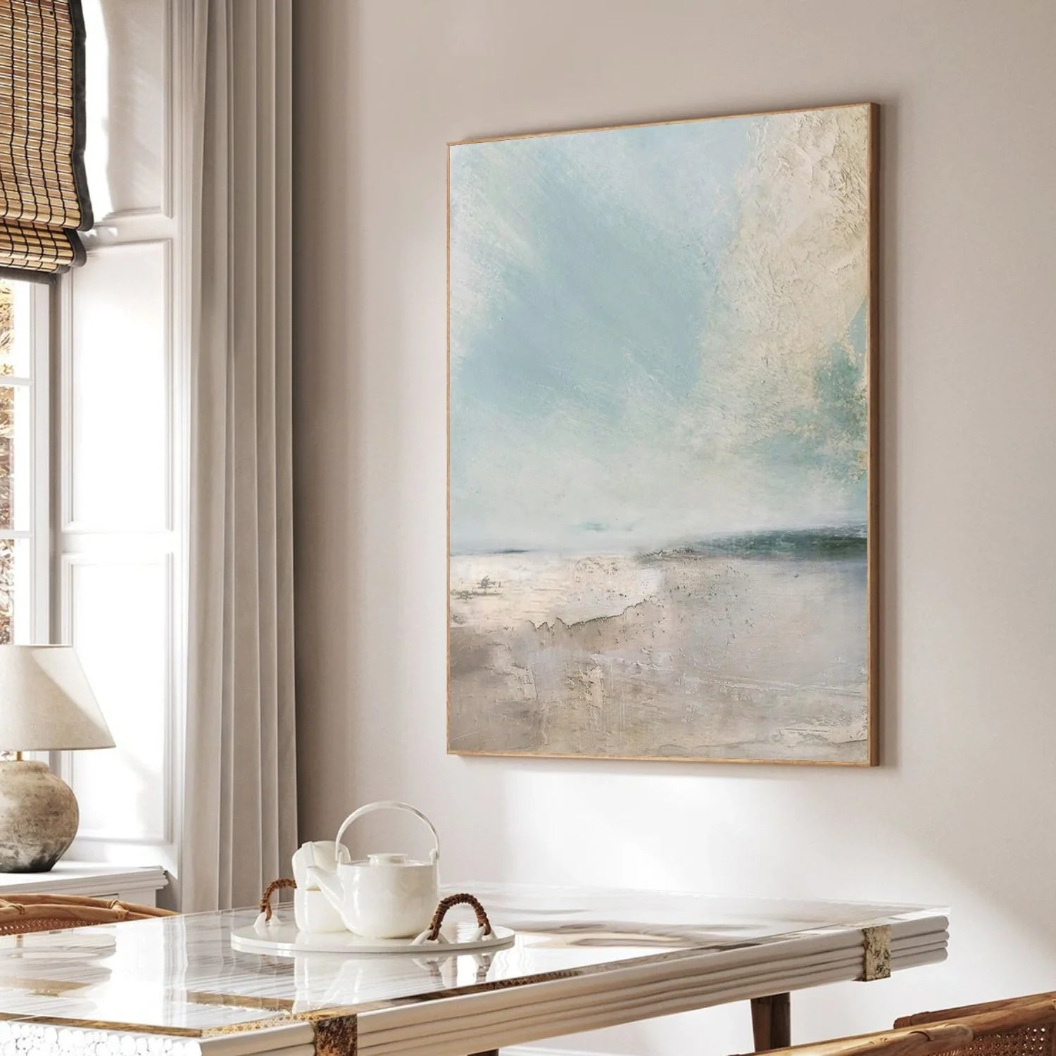 Sea & Sky Abstract Wall Art #MS166