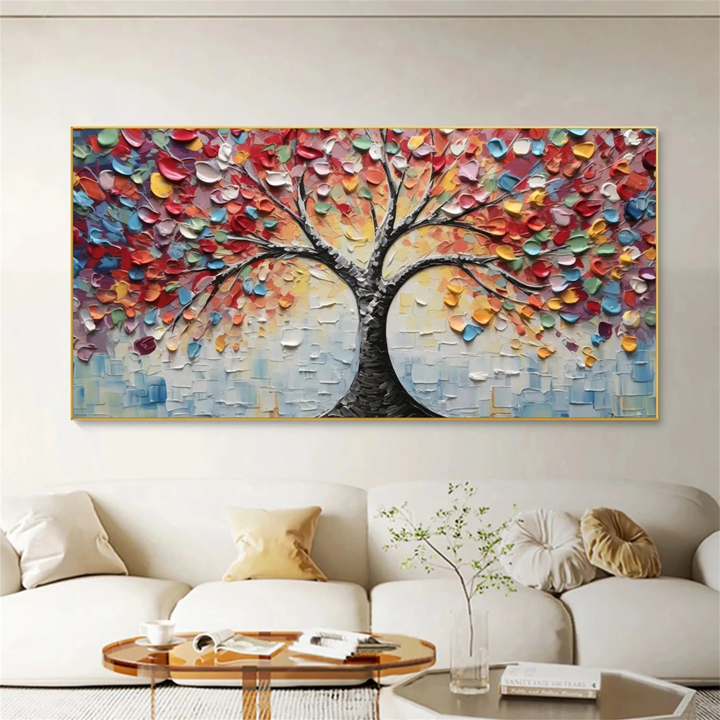 Flower And Tree Painting #FT 055