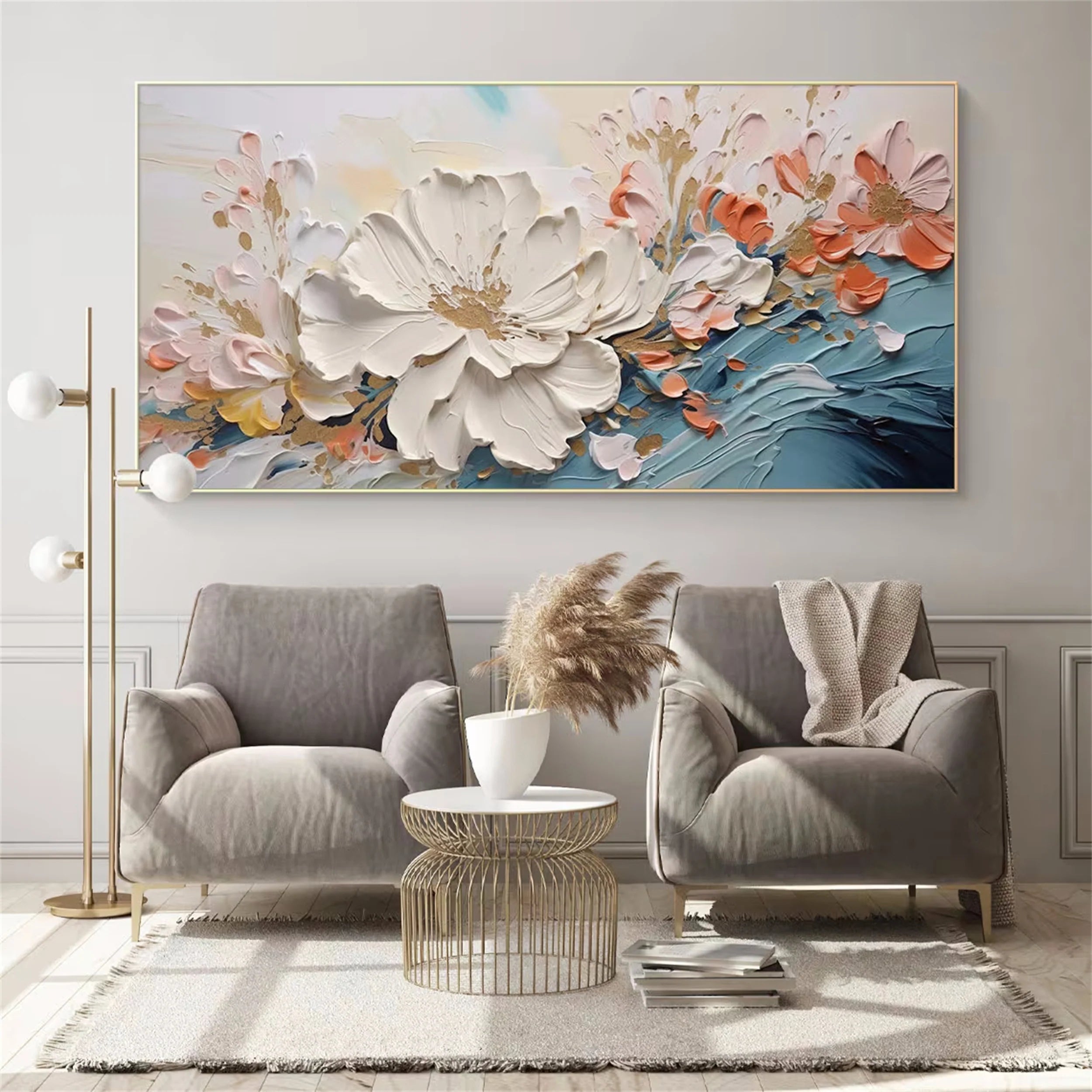 Flower And Tree Painting #FT 034