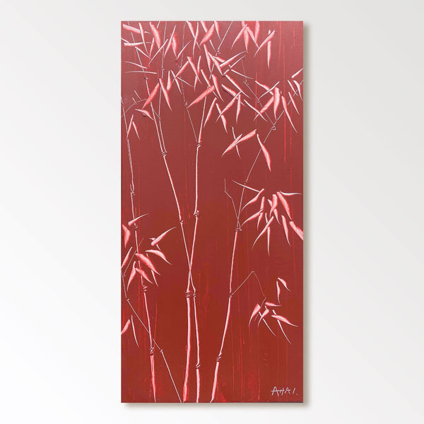 Abstract Painting "Bambú Resistente"
