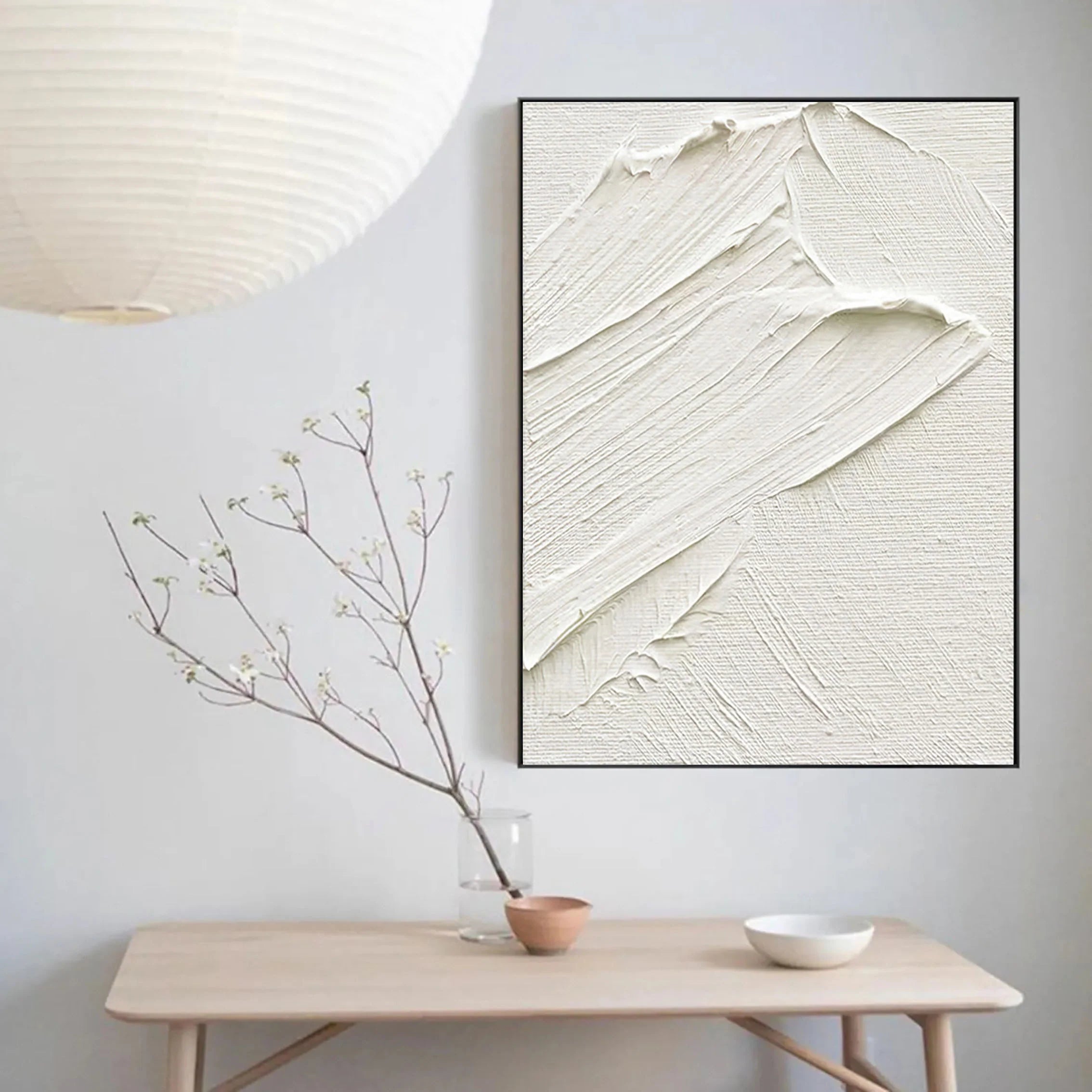 Plaster Art Minimalist Textured Painting #MM018