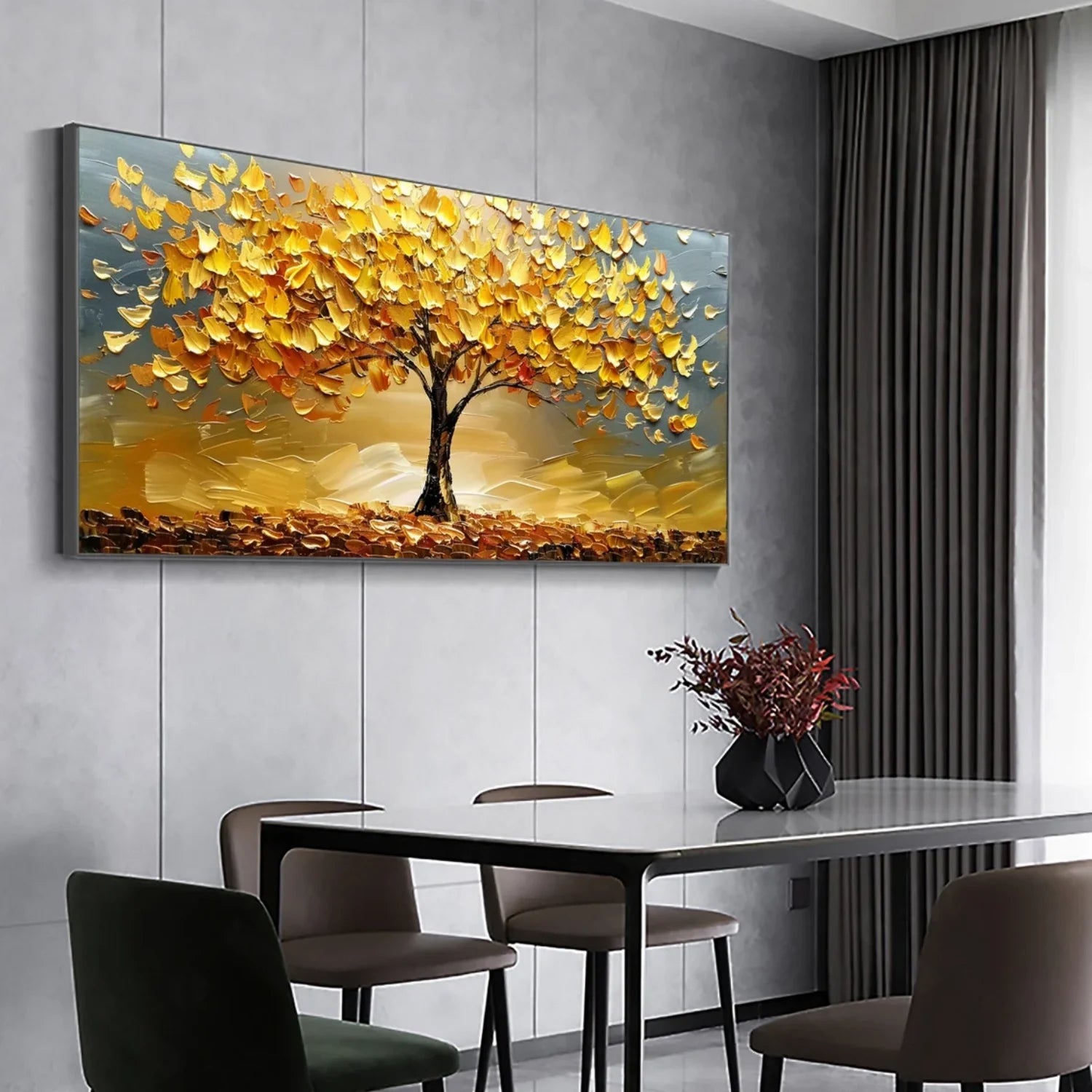 Flower And Tree Painting #FT 193