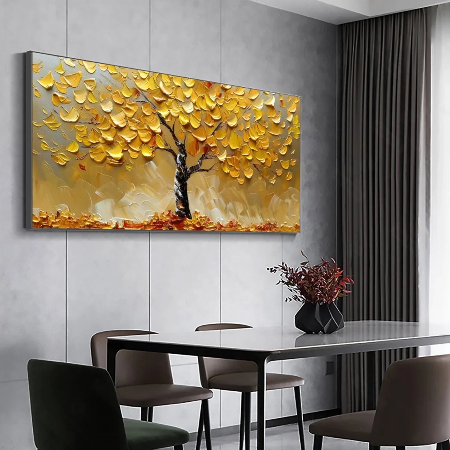 Flower And Tree Painting #FT 194