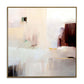 Large Abstract Painting On Canvas White Abstract Painting Beige Painting Ocean Painting | Be reluctant to leave