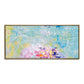 Original Art Painting Large Canvas Art Bedroom Handmade Painting Light Blue Painting Red Painting Yellow Painting | Dream of flowers