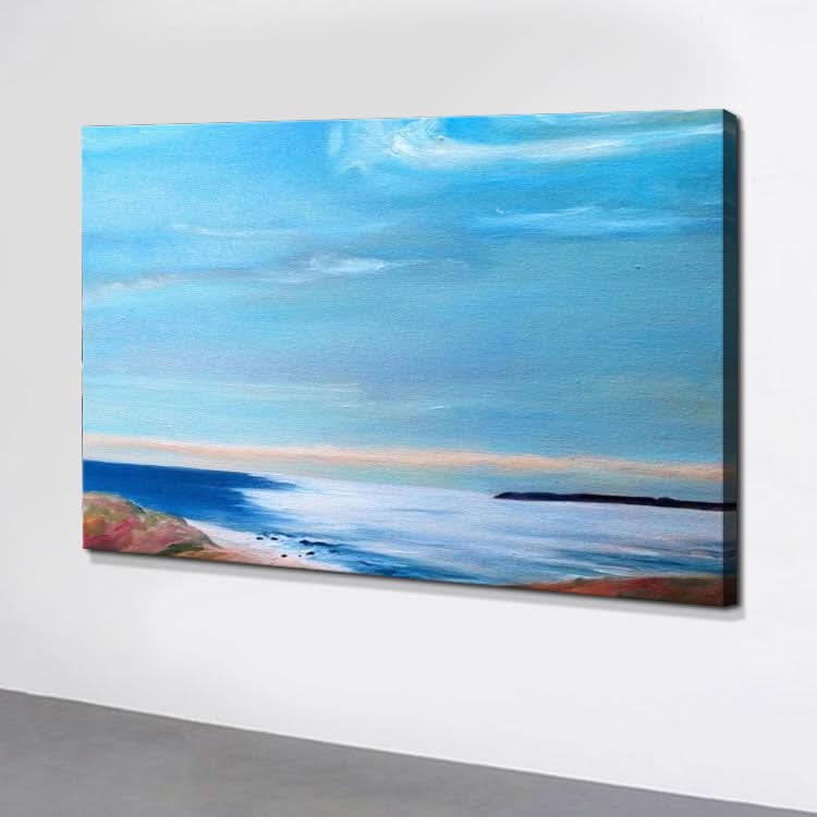 A sunny summer day by the sea