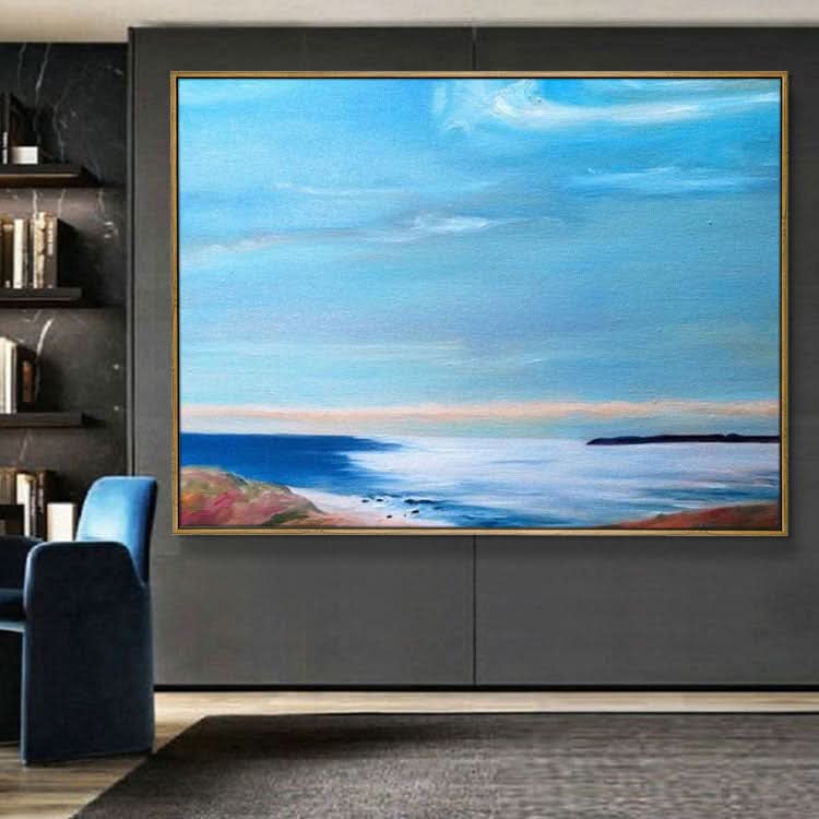 A sunny summer day by the sea
