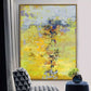 Gold foil painting,Gold wall art,Gold painting